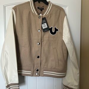 True Religion Varsity Jacket